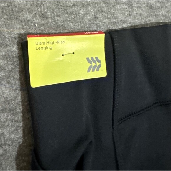 All In Motion Women's Pants Ultra High Rise Leggings Black Extra Small - Picture 7 of 8